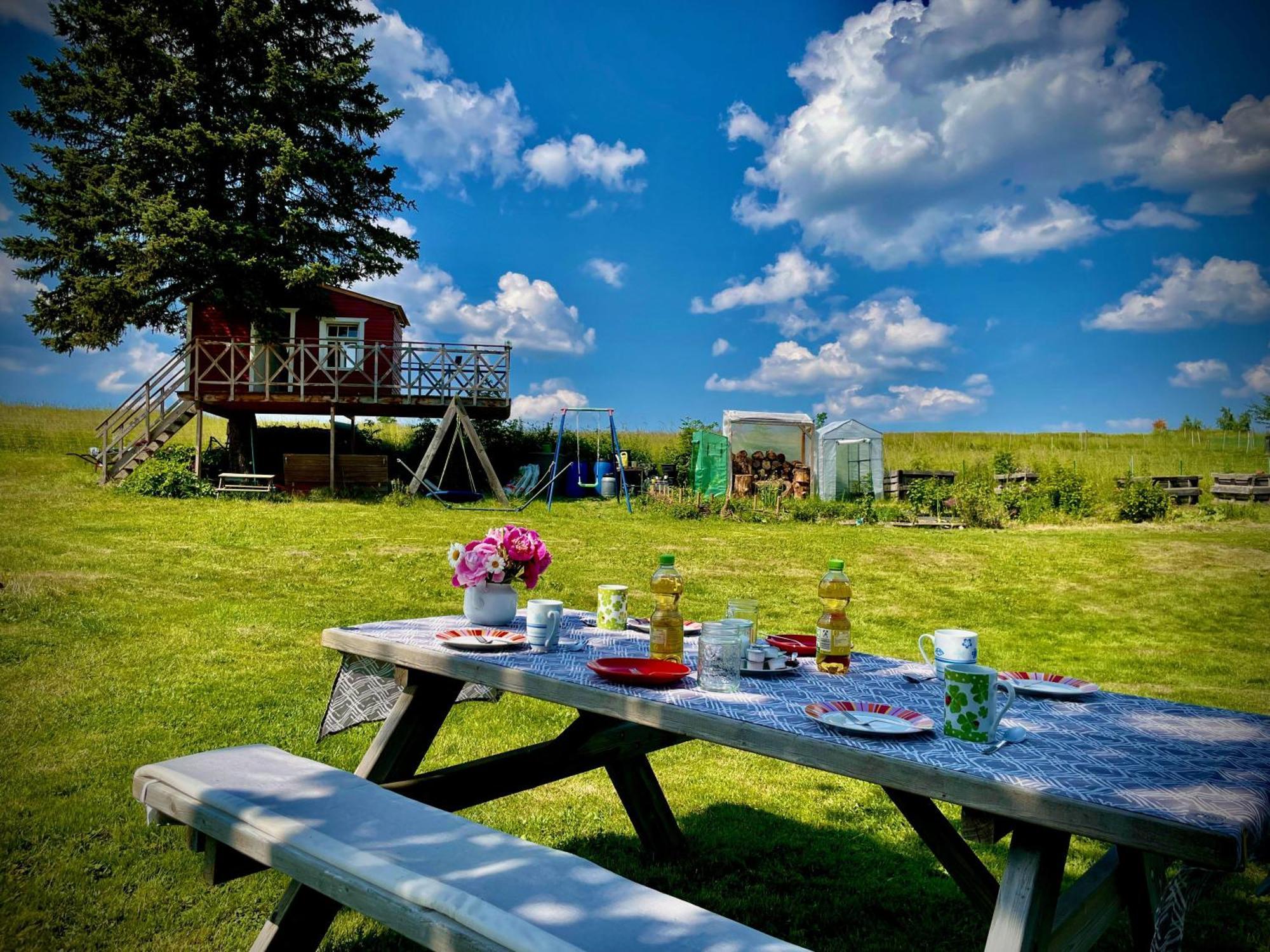 Ferienwohnung-Familienidylle-Im-Vogtland-80Qm Neumark  Exteriör bild